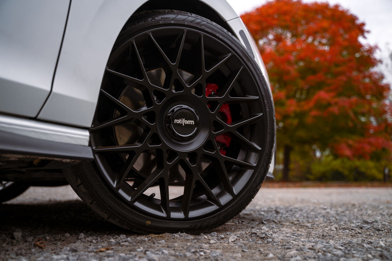 2020 Volkswagen Golf GTI - Rotiform BLQ-C - Black | Wheel Pros